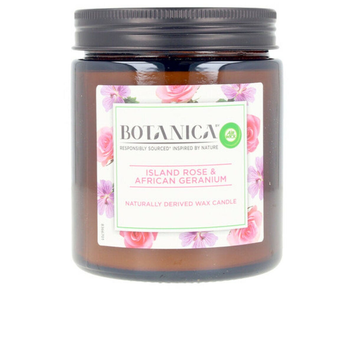 Bougie Parfumée Botanica Rose & African Geranium Air Wick (205 g
