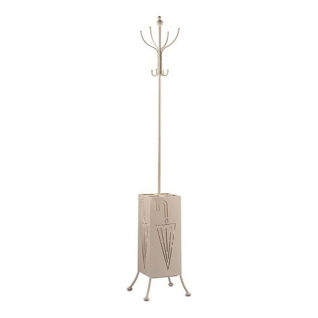 Attaccapanni con portaombrelli, A x P: 176,5 x 36,5 cm, 16 ganci portaabiti, appendiabiti da terra, bianco, Relaxdays | Leroy Merlin Attaccapanni con portaombrelli, A x P: 176,5 x 36,5 cm, 16 ganci portaabiti, appendiabiti da terra, bianco, Relaxdays | Leroy Merlin