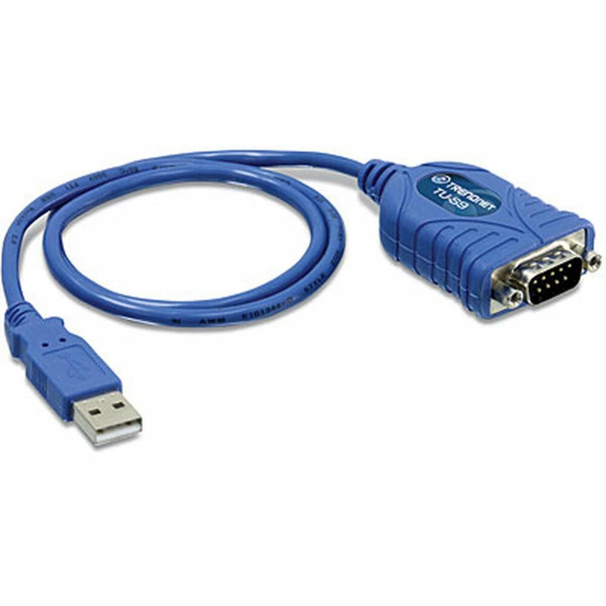 PremiumCord Adattatore USB 3.1 A RS232 Seriale Con Chipset FTDI FT232RL - Cavo 20 Cm, Nero