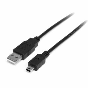 Cable USB 2.0 3A, Tipo USB-C/M-Micro B/M, negro, 1.0m - AISENS®