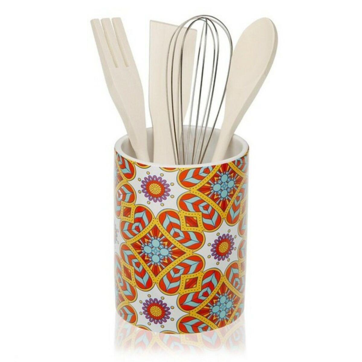 LE CREUSET Stoneware Small Utensil Jar, 1.1 Litres, Volcanic