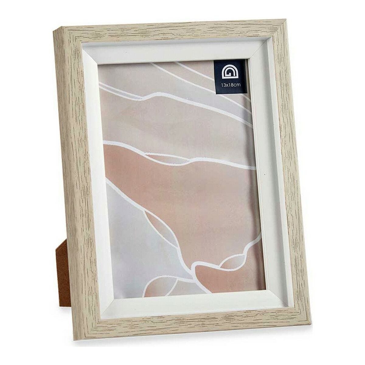 Mira Marco de madera (MDF) Lille 60x90 cm - blanco - Cristal estándar