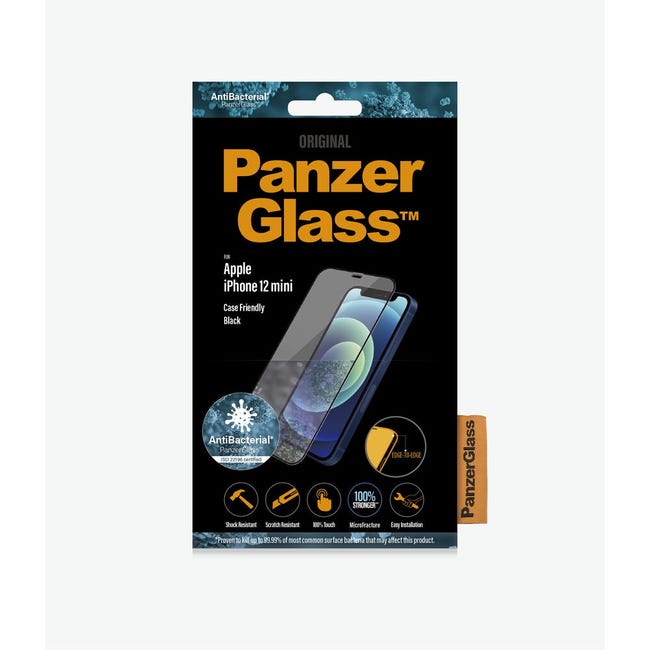 Vidrio templado Tiger Glass Plus 9H+ Apple iPhone 12 mini - Cristal templado  móvil - LDLC