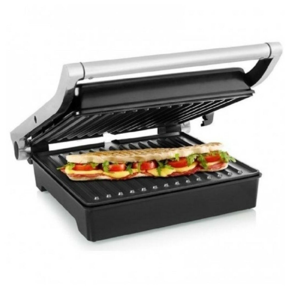 Grill De Contacto 1800 W Máx 300°C Sandwichera Plancha Para