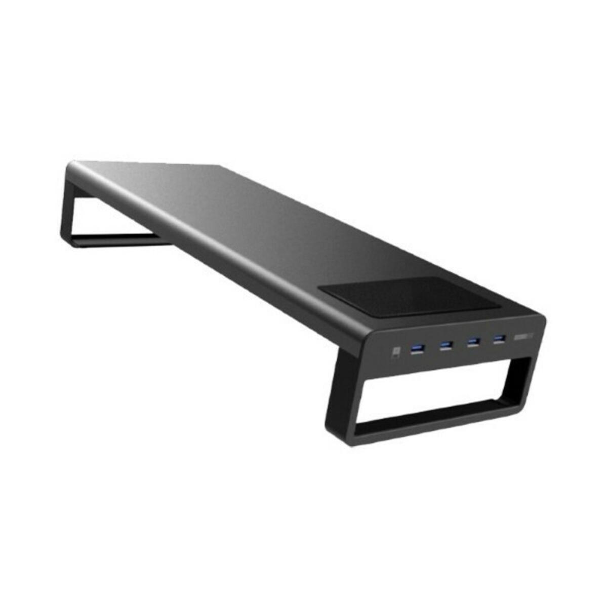 Support de table d'écran iggual IGG316900 USB 3.0 Noir | Leroy Merlin