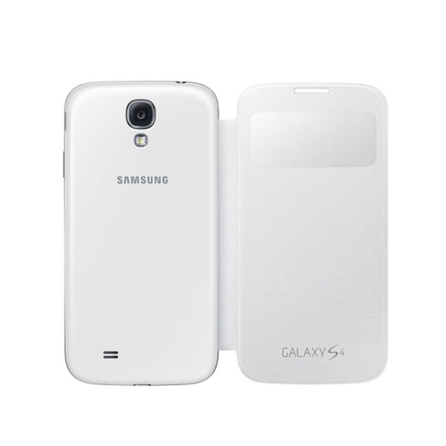 onder Welsprekend Spruit Custodia Folio per Cellulare Samsung Galaxy S4 i9500 Bianco | Leroy Merlin
