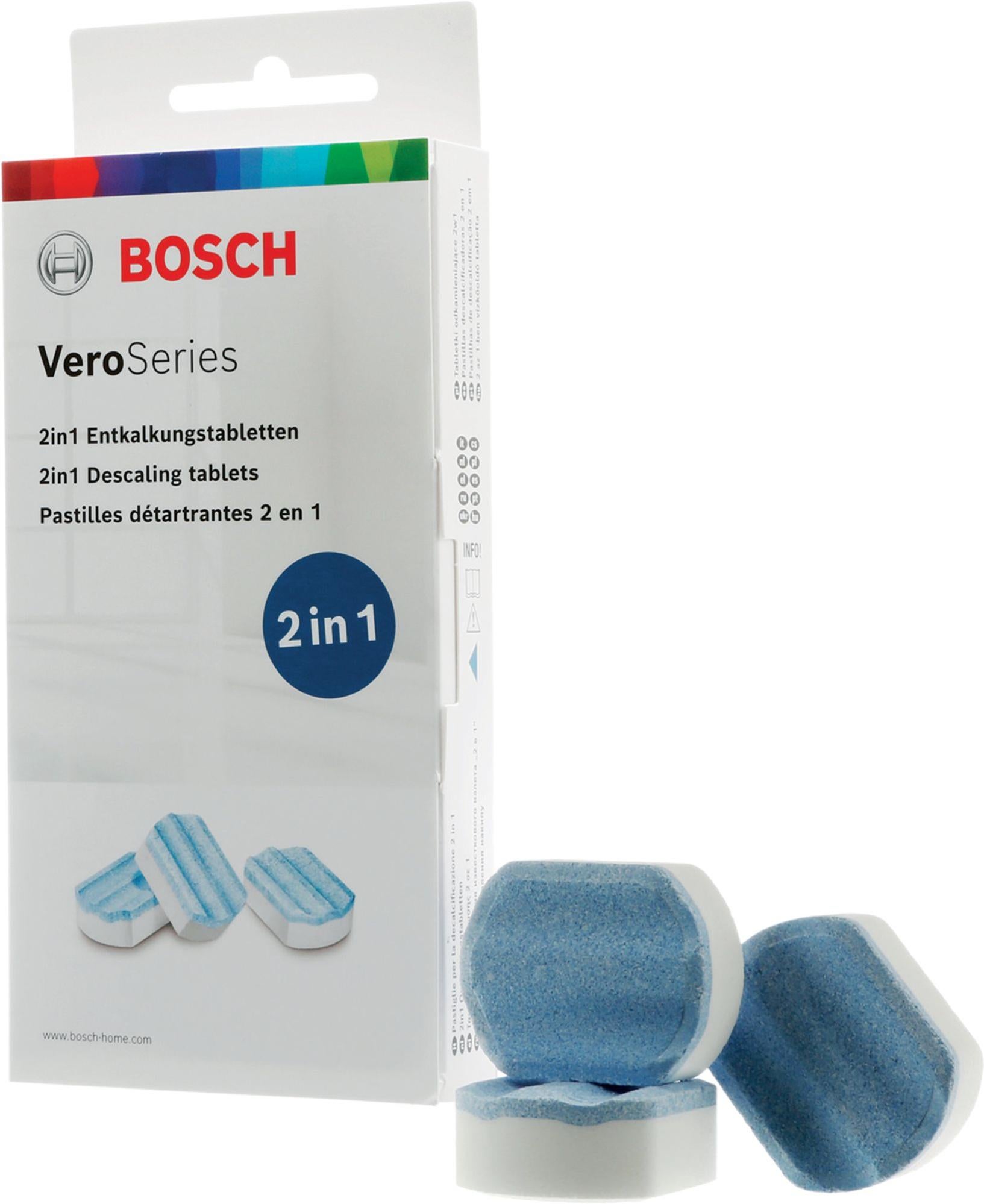 10 Compresse Decalcificanti Aqualogis Per Macchine Caffè Bosch Siemens TZ80002
