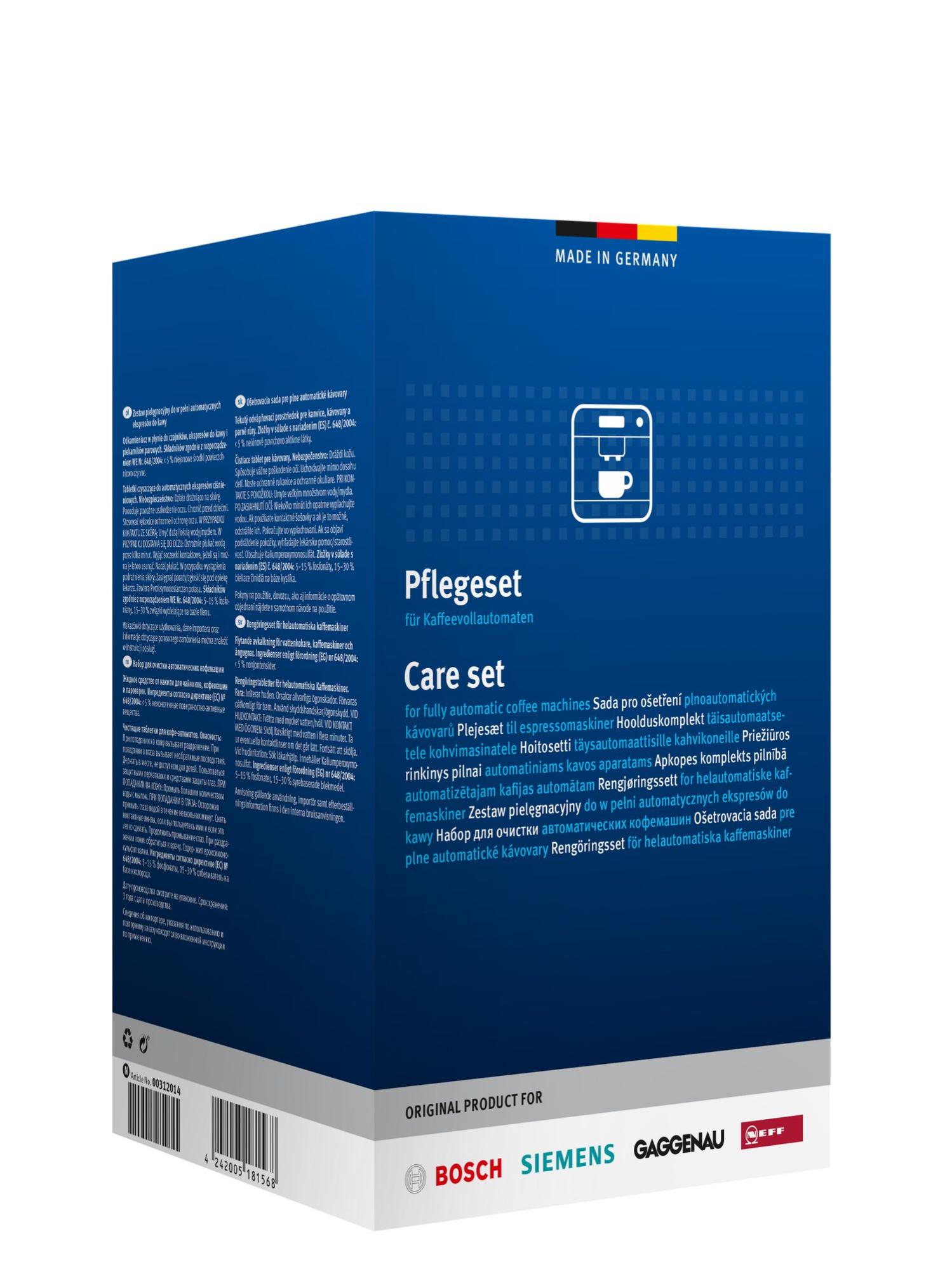 Bosch Pastiglie Decalcificanti 00576693 - 3 Pezzi, Per Macchine Da Caffè E Dispositivi, Made In Germany