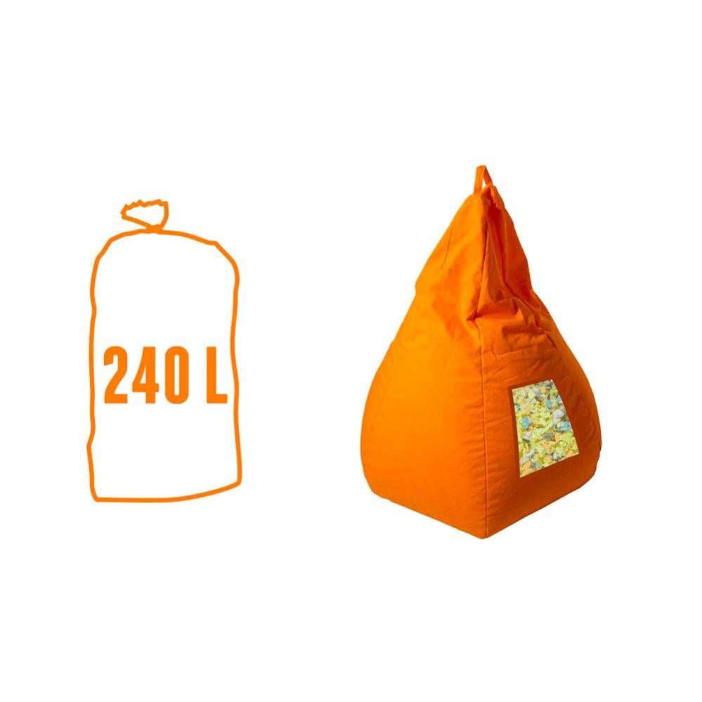 Flocons De Mousse Neorev Haute Densité - 240L Rembourrage Pour Coussins, Poufs, Canapés
