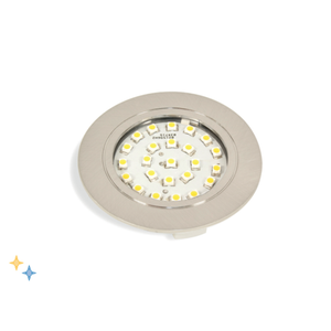 Spot encastrable et orientable LED 1.8W 10 - 15,2 V - finition