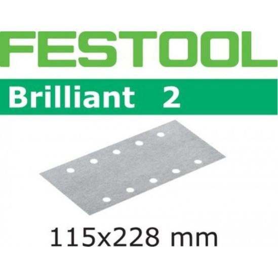 Festool Schleifstreifen STF-115x228-P60 – 50 Stück Packung Für Vor- Und Zwischenschliff | Hochleistungsschleifmittel