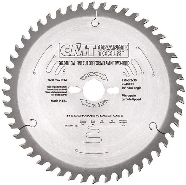 CMT Frezen HW Platenzaag geluidsarm 250x3.2/2.2x30 Z80 | 281.680.10M CMT Frezen HW Platenzaag geluidsarm 250x3.2/2.2x30 Z80 | 281.680.10M