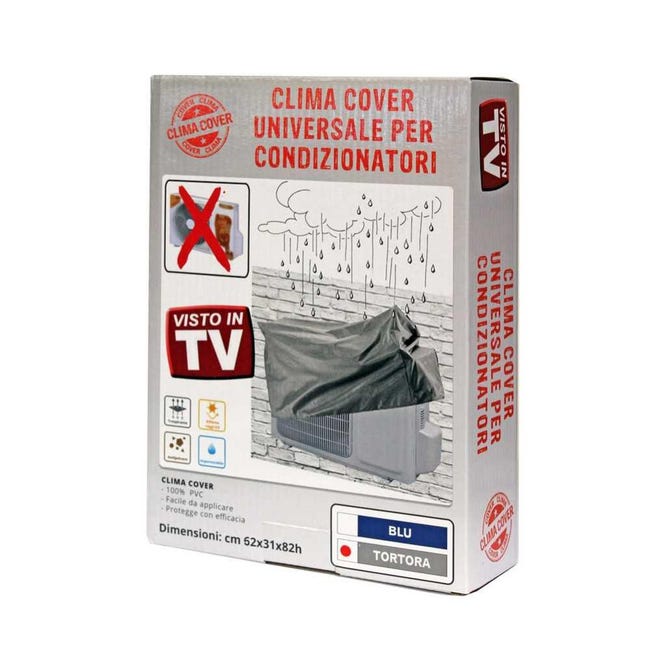 White - Copri condizionatore tortora 82x31x62 cm | Leroy Merlin