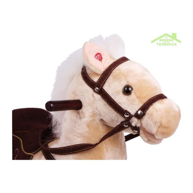 Cheval avec crini re bascule