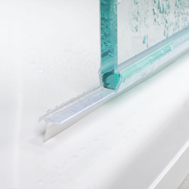 Schulte Joint d'étanchéité de douche bas Universel, 100 cm recoupable, pour  porte 5 mm, E100058-5-2-99