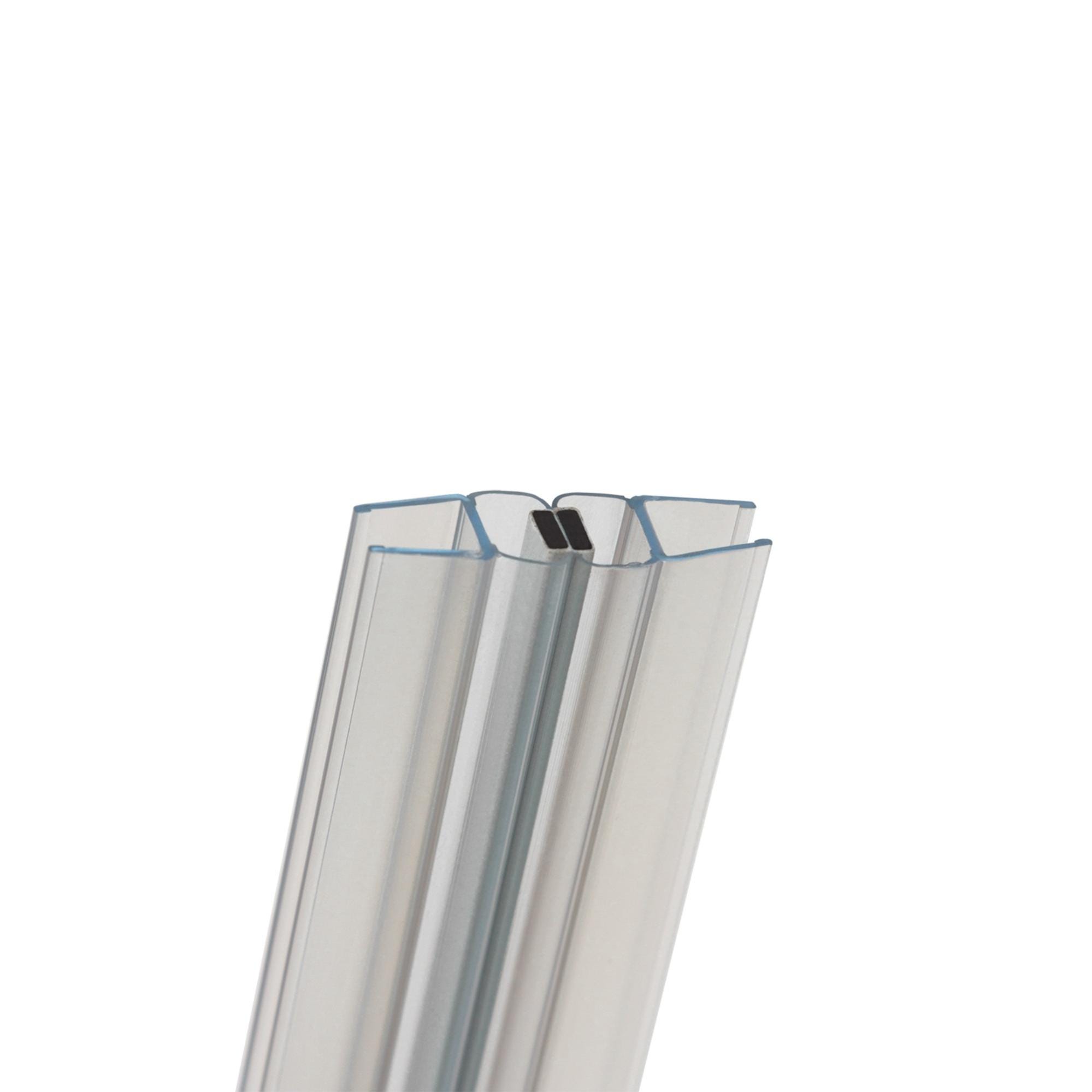 Joint d'étanchéité vertical pour porte de douche (verre 5 mm)