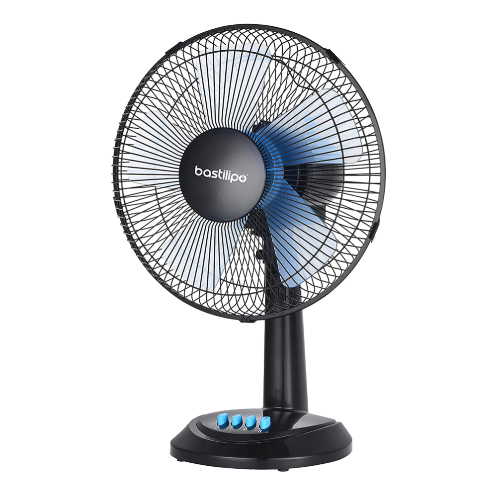 Bastilipo 45 Cm Industrieventilator – Verstellbarer Kopf, 100 Watt, 3 Geschwindigkeiten, Chrom-Design