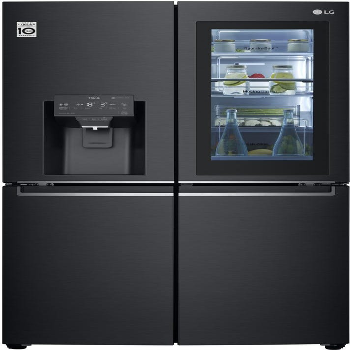 Réfrigérateur américain LG GMX945MC9F Noir (179 x 91 cm)