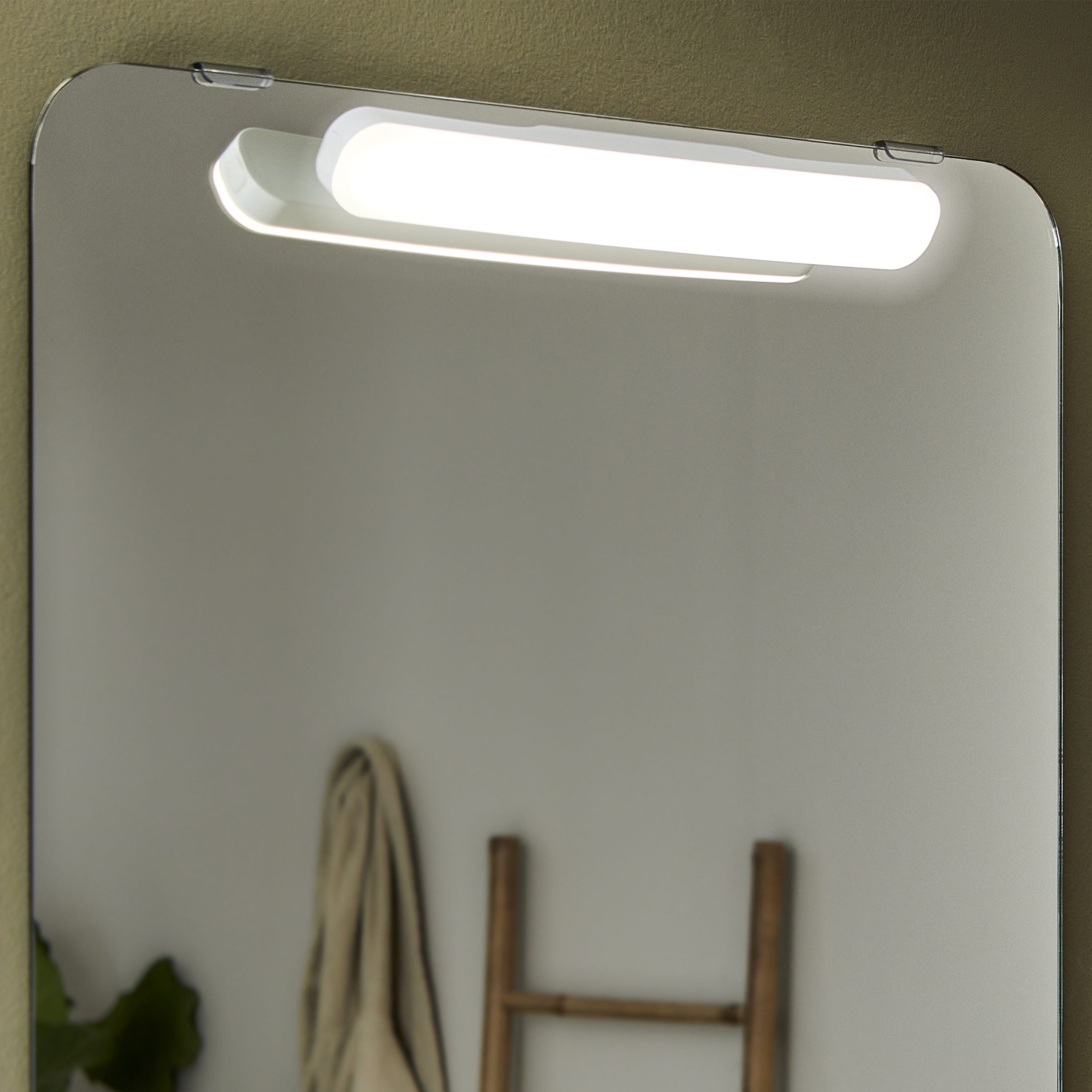 Éclairage de miroir à piles - 200 lumens - Blanc neutre-XANLITE