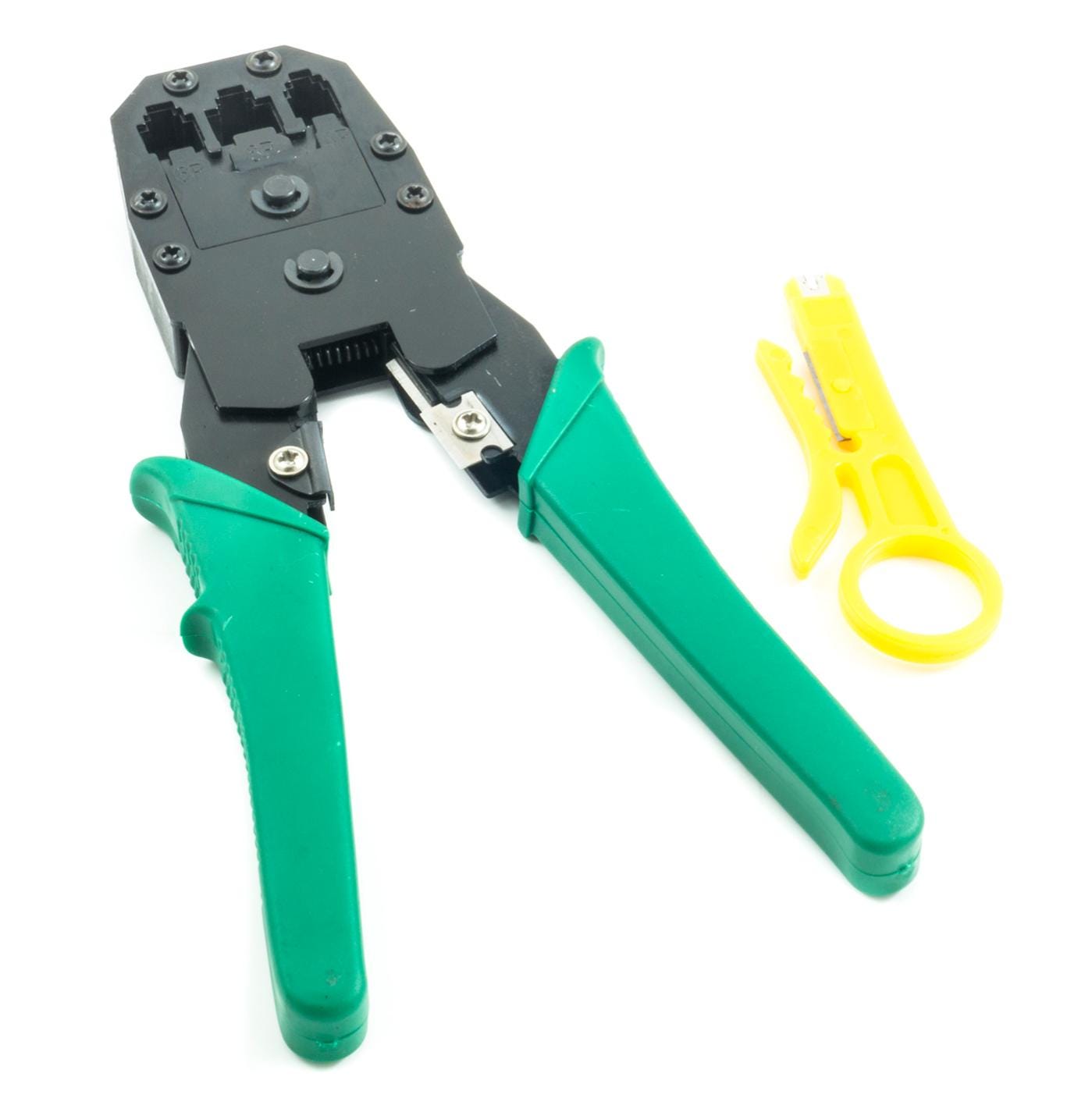 Pinza Crimpatrice RJ11 RJ12 RJ45 - Per Connettori Rete Ethernet 4-6-8 Poli - Foto 11