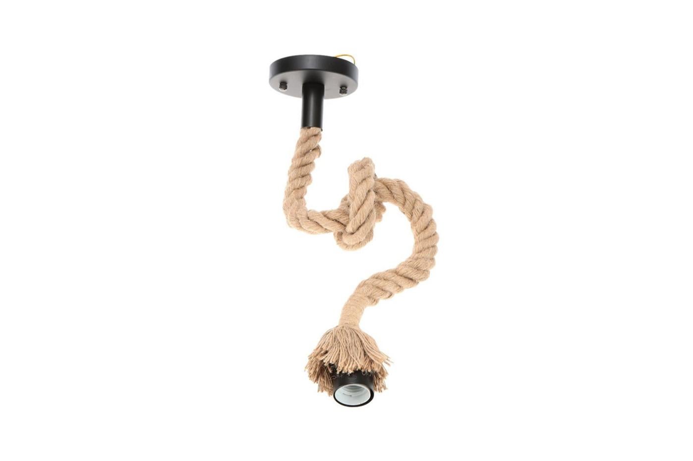 SKU 3878 - Lampadario LED In Vetro Con Portalampada Doppio E27  Max 60W Colore Ambrato E Bianco D 180mm - Foto 4