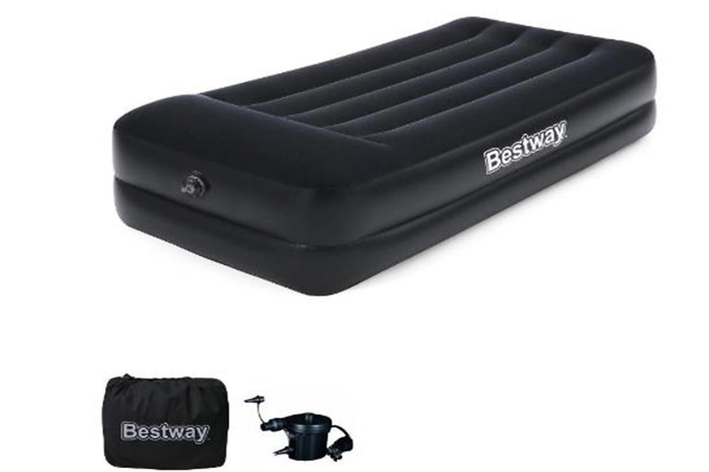 Materassino Materasso Gonfiabile Singolo Bestway Pompa Pedale Integrata 188x99cm - Foto 8