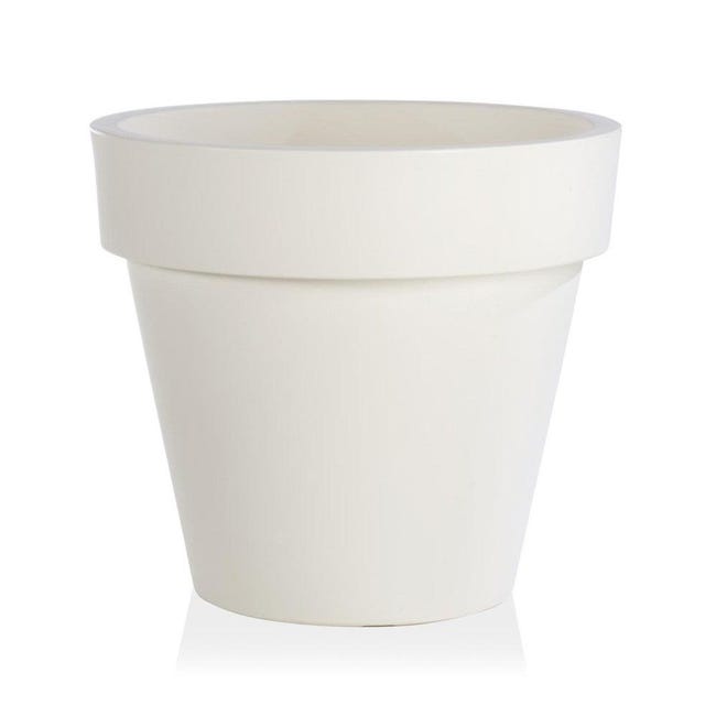 Vaso Tondo "Standard One Essential" In Plastica Colorati Da Esterno E - Foto 14