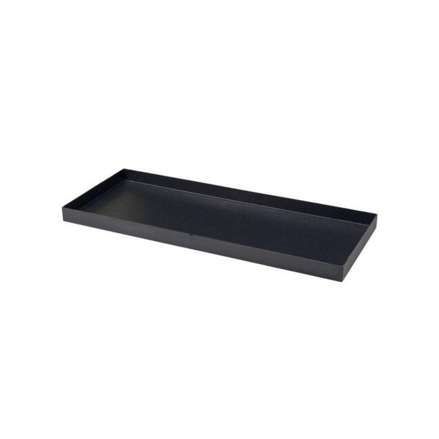 Sottovaso Decorsapce Schio Per Fioriera – 80x30x4 Cm, Antracite, Plastica Resistente UV E Temperature, Made In Italy, Per Esterno - 3