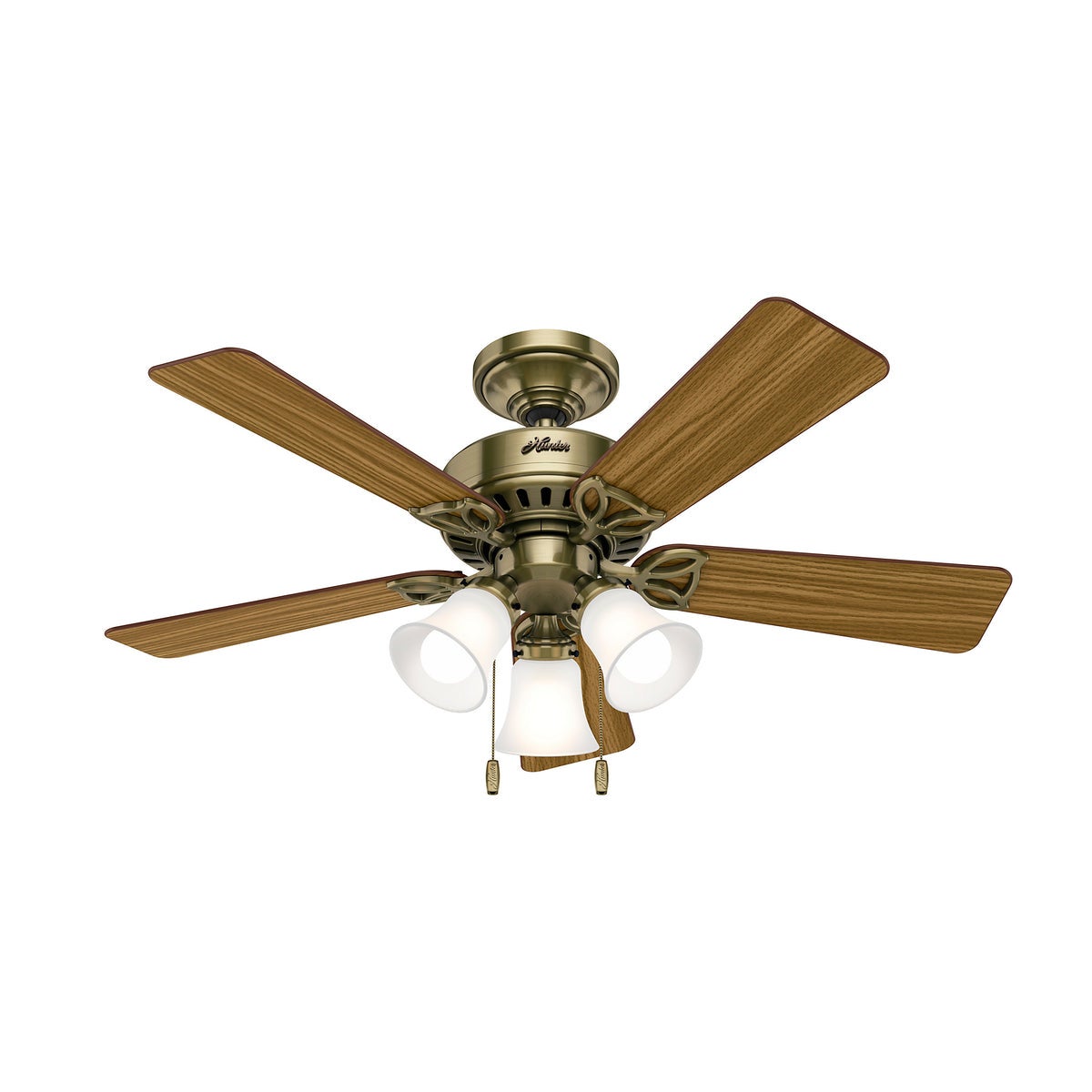 Ventilador De Techo Hunter Beacon Hill Laton - 107 Cm - 24904 | Leroy ...