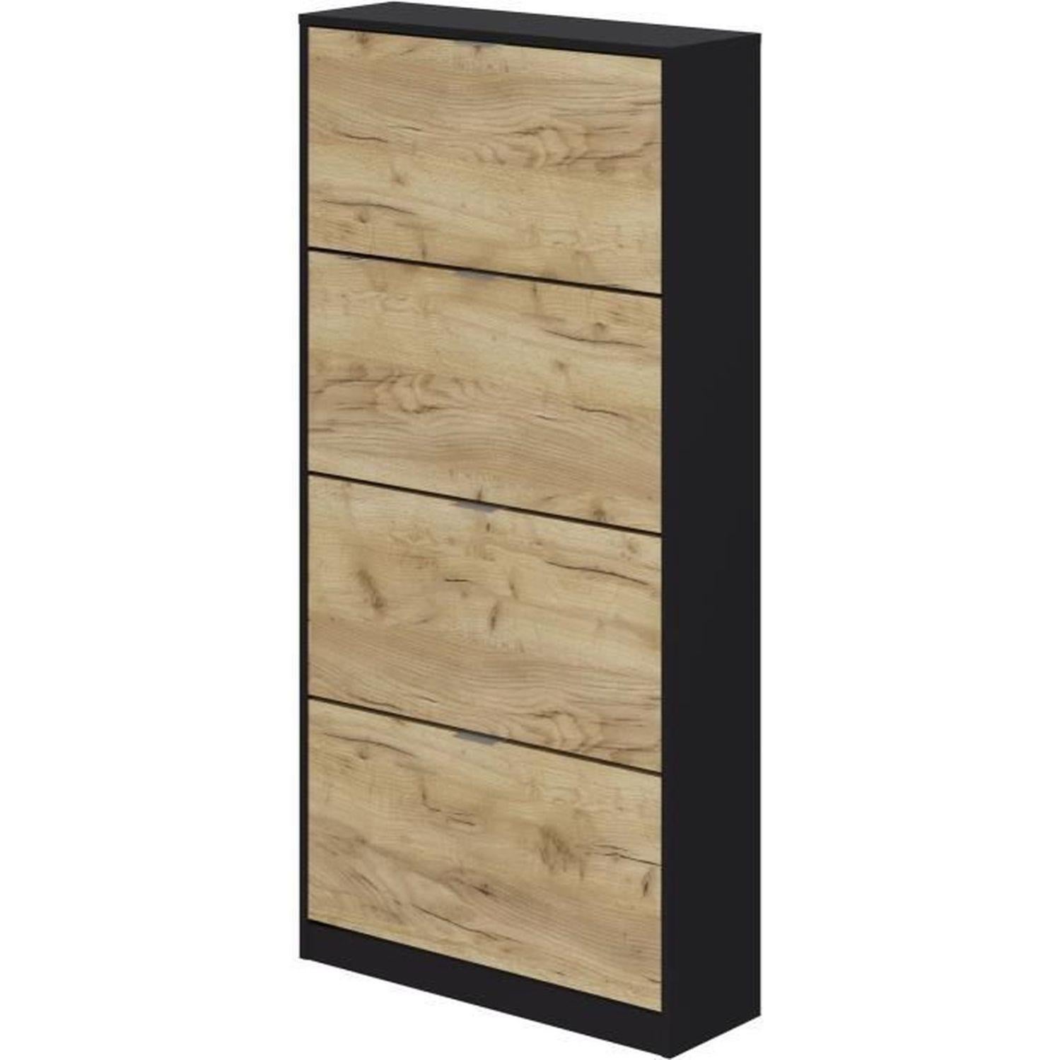 LM 390 Scarpiera In Legno Composito E Acciaio - Larga 470 Mm - Design Responsabile E Sostenibile - 2