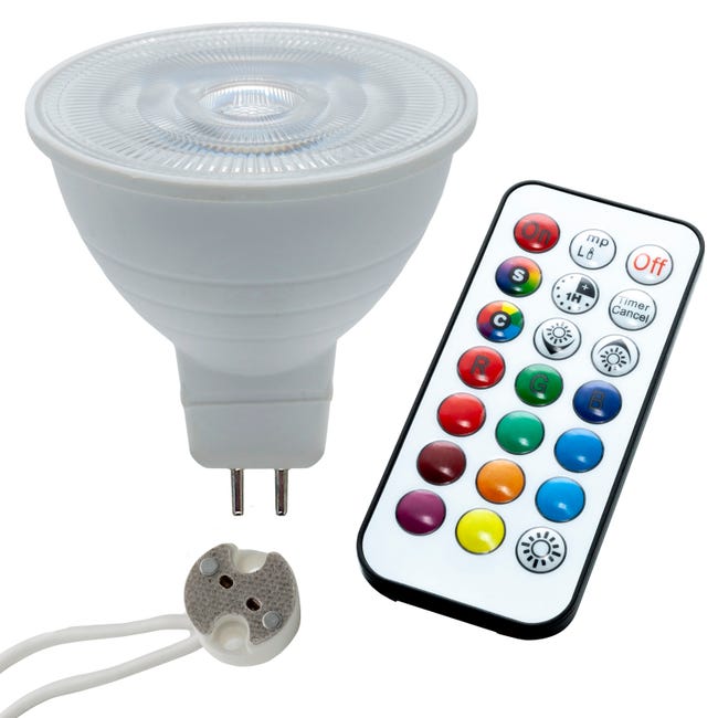 Lampe led 12V pour spot étanche salle de bain cabine de douche et zones  humides : GU5.3 LCI - IDEALUM PRO