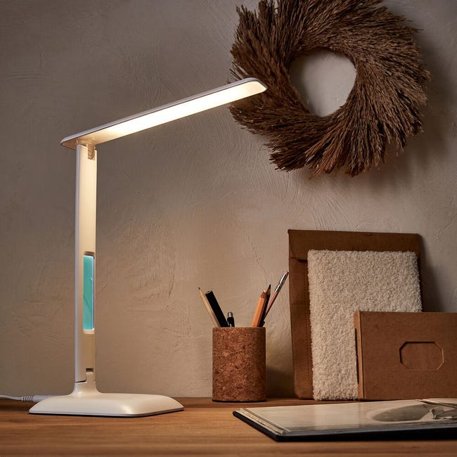 Lampe de bureau pour enfant H31cm - blanc - LAPI - alinea