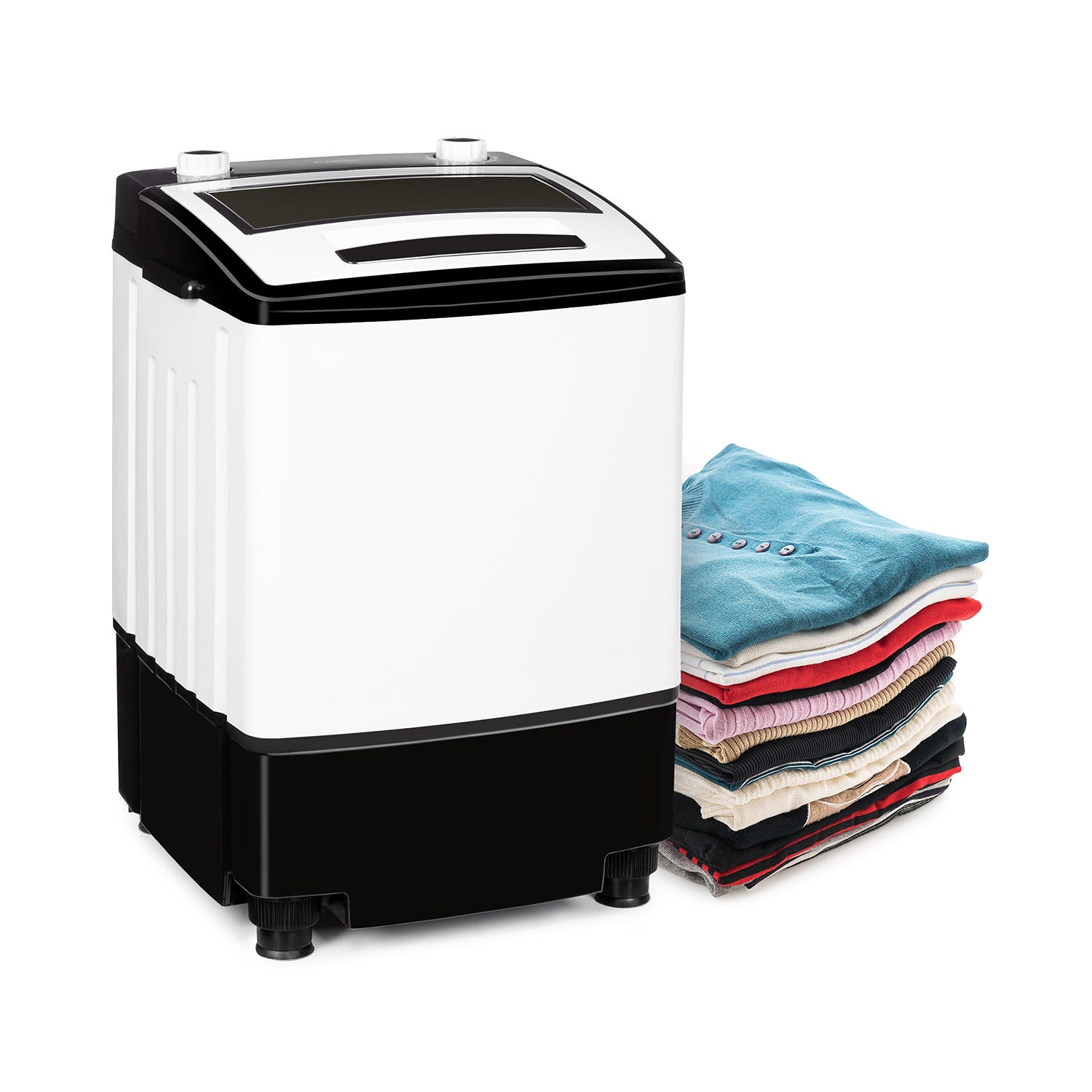 vidaXL Mini machine à laver à deux cuves 5,6 kg