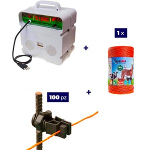 Hilo 1000 MT 6 mm² para vallas electrificadas para animales