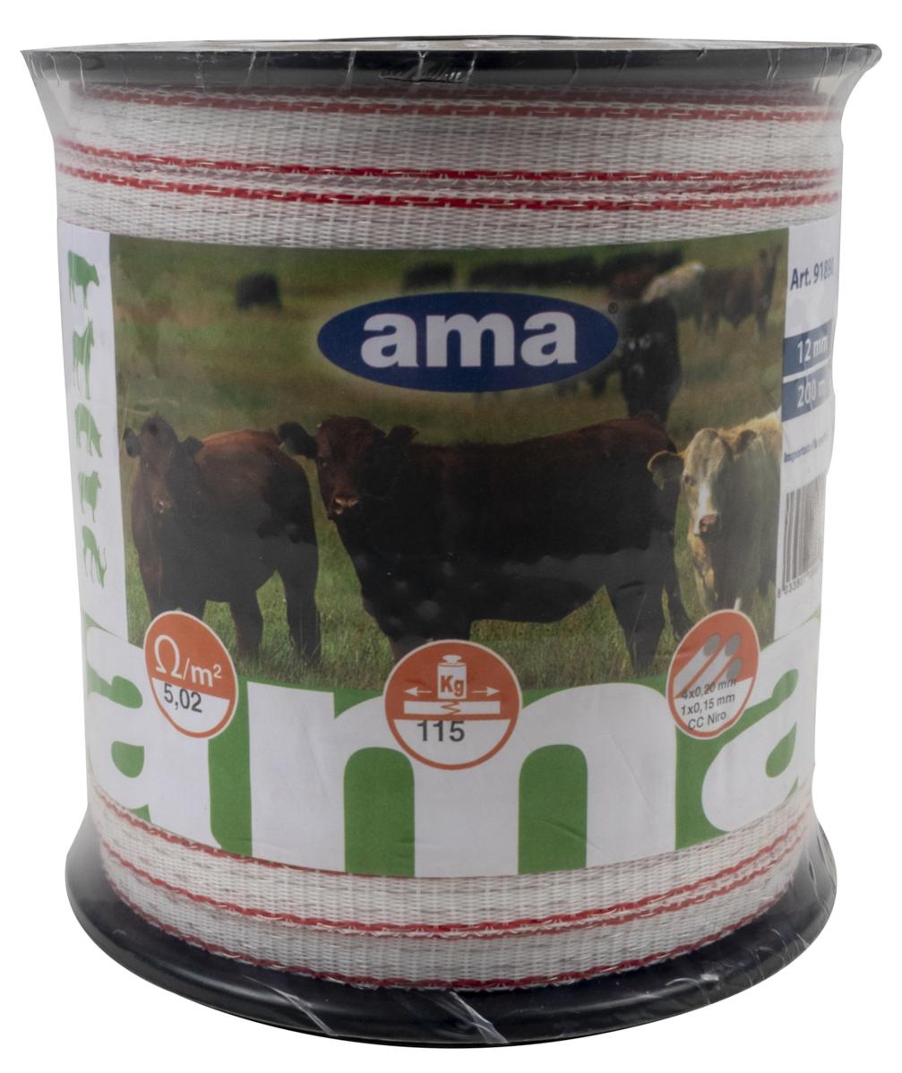 Banda Per Recinzioni Elettriche 4 Cm In Rotolo 200m Con 8 Conduttori Da 0 16mm 89577076 - Foto 10