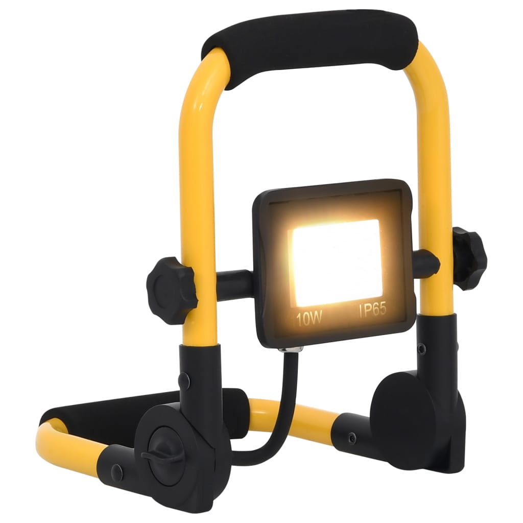 Vidaxl foco led con asa 10 w