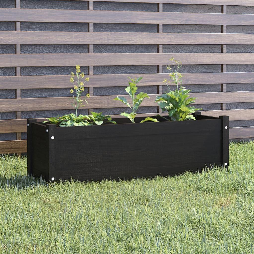 vidaXL Panca da Giardino con Cuscino Nera 110x40x44 cm in Polyrattan vidaXL Panca da Giardino con Cuscino Nera 110x40x44 cm in Polyrattan