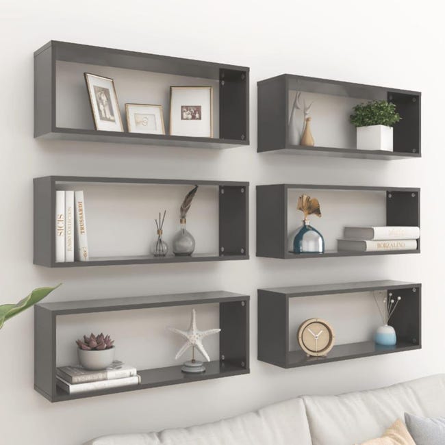VIDAXL - Mensole Da Parete 2 Pz Rovere Sonoma 100x9x3 Cm VIDAXL - Mensole Da Parete 2 Pz Rovere Sonoma 100x9x3 Cm