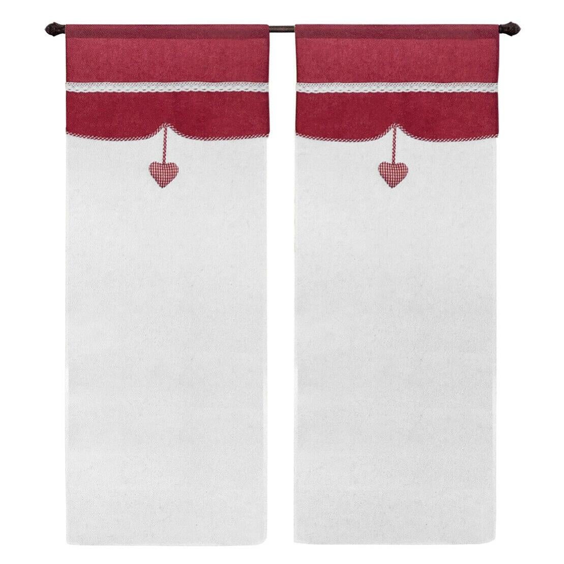 Tende Emmevi Semitrasparenti | Coppia 2 Pezzi | Fiori Decò | 60x150 Cm | Grigio - Foto 9