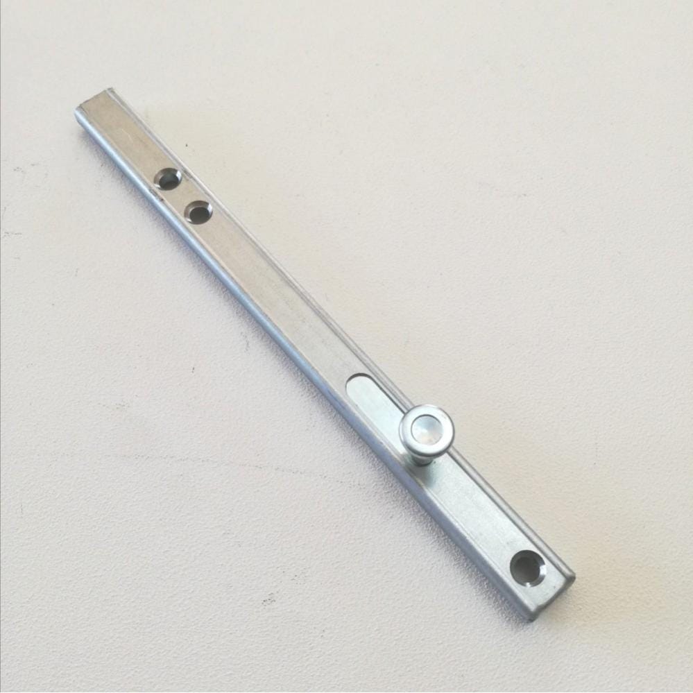 Chiavistello Porta Argentato Zincato - 120mm X 95mm, Spessore 12mm, Per Interni Ed Esterni - Foto 8