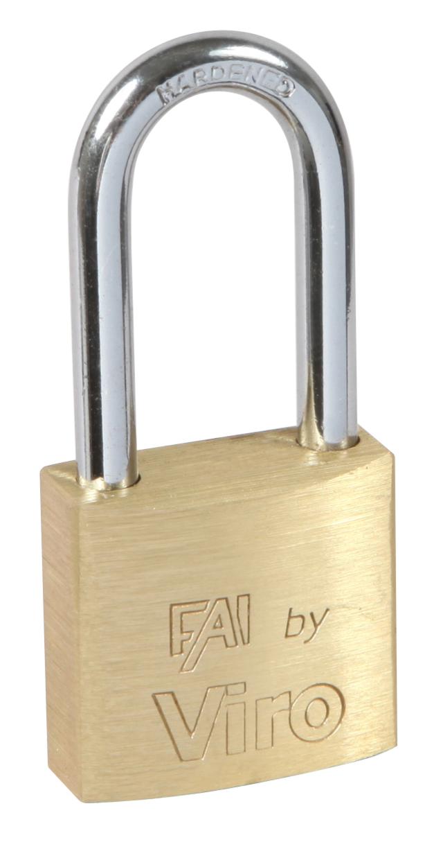 Viro 553 Lucchetto In Ottone – Sicurezza Compatta Per Armadietti E Cassetti - 4
