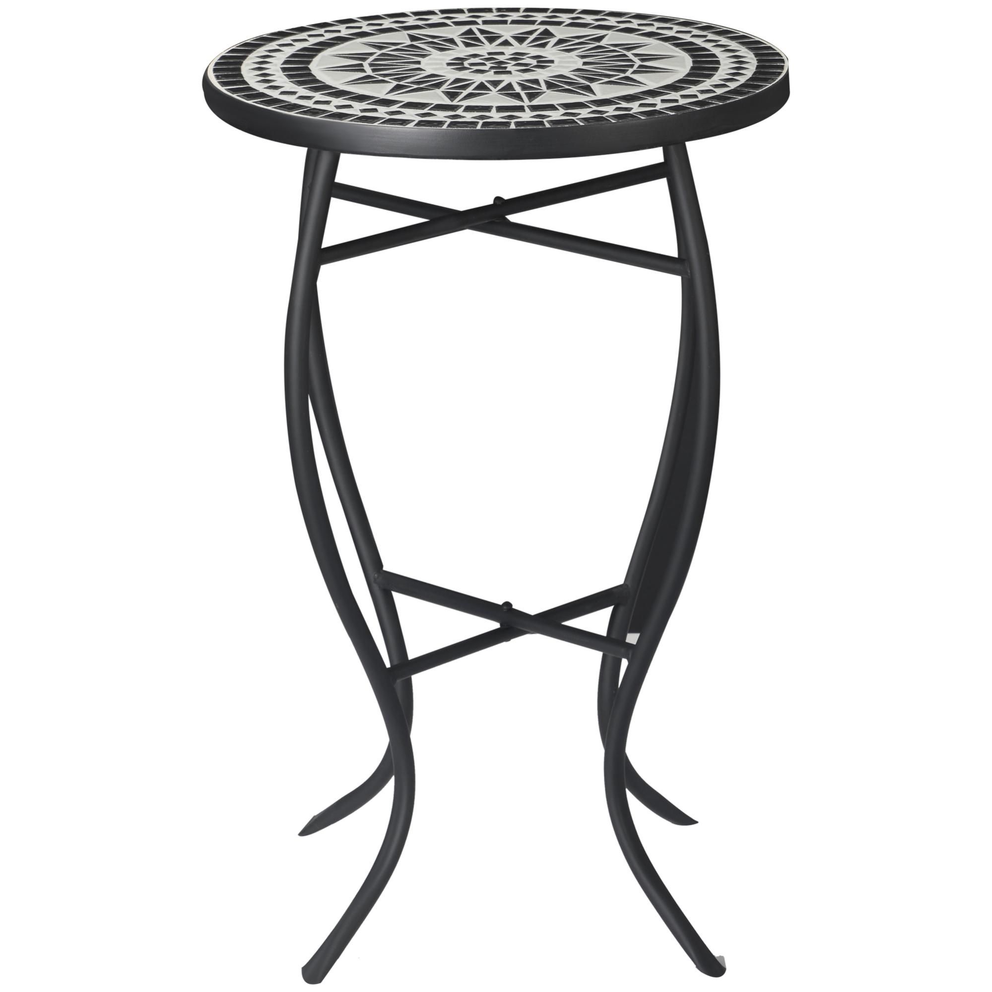 Table en fer forgé mosaïque - France Table en fer forgé mosaïque - France
