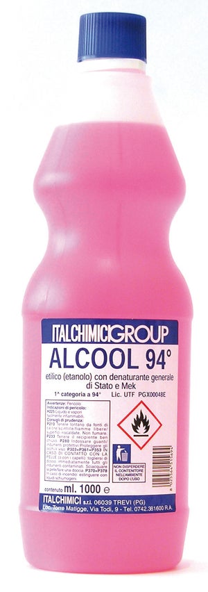 ALCOOL DENATURATO 94 CERTIFICATO LT. 5 (LA SOVRANA)