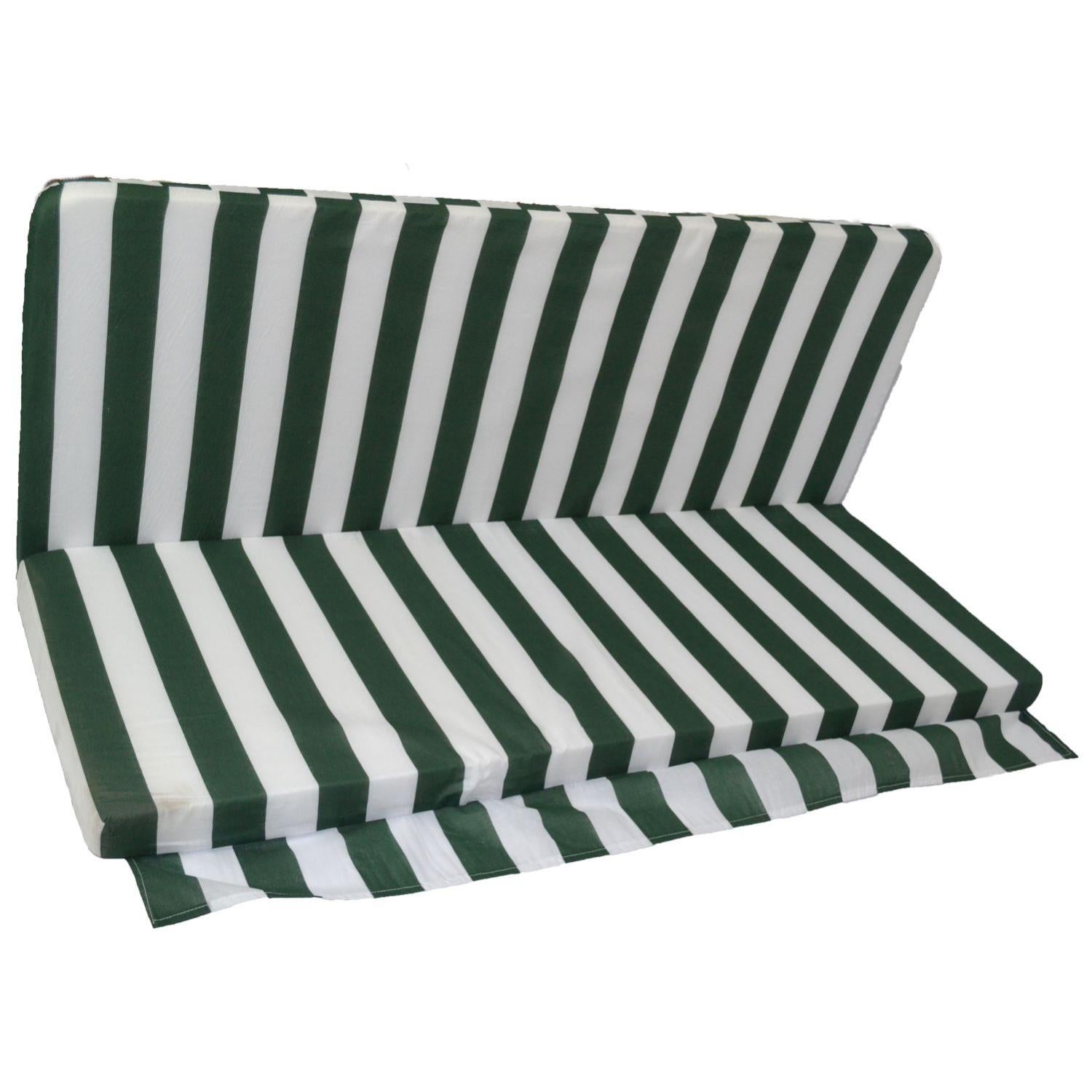 Decor Space Cuscino e tettuccio di ricambio per dondolo Katay 3 posti 180 gr/mt2