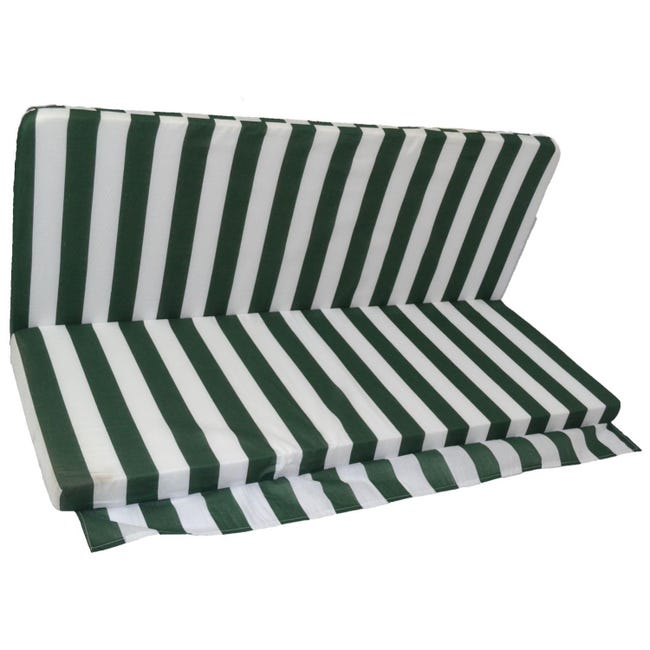 Decor Space Cuscino e tettuccio di ricambio per dondolo Katay 3 posti 180 gr/mt2 Decor Space Cuscino e tettuccio di ricambio per dondolo Katay 3 posti 180 gr/mt2