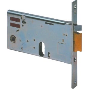 Elettroserratura per porte legno con pulsante interno 2 mandate 11670 -  mm.50 sx (11670502)