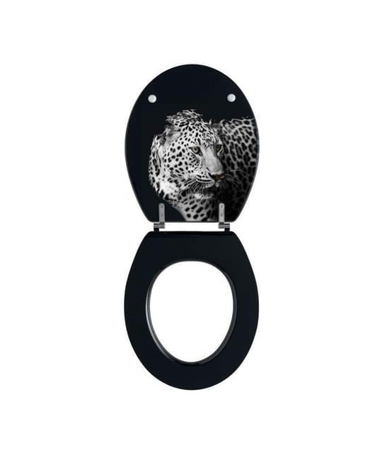 WIRQUIN Abattant Trendy Line Diplomat Panthere Soft Close Leroy