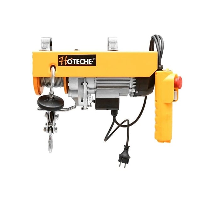 Montacarichi elettrico paranco verricello argano 930w con portata da 250 500 kg