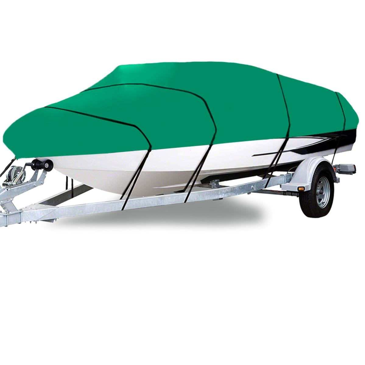 Housse De Protection Bateau Sea Cover Taille 5 - Polyester Imperméable 5.50-6.10m, Gris