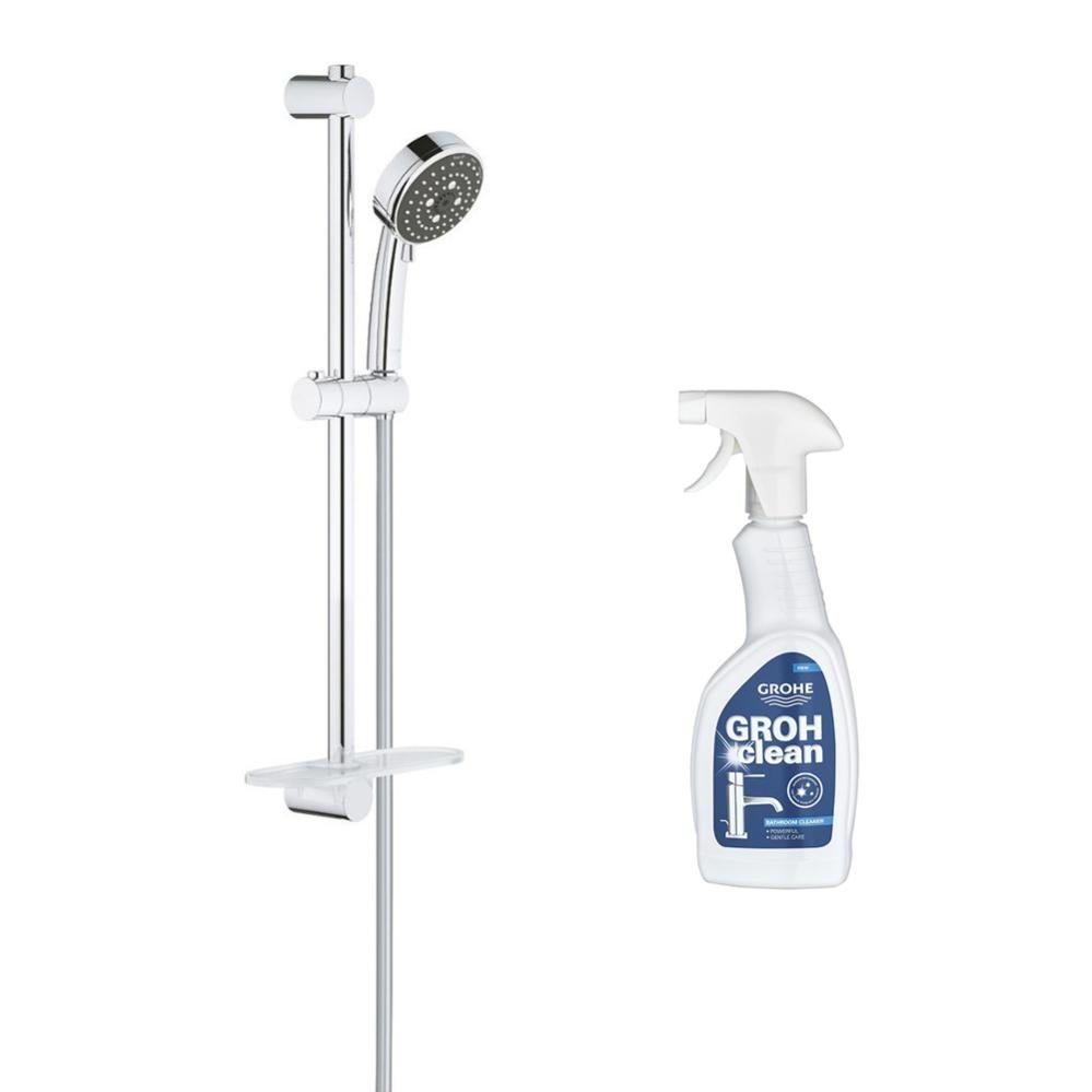 Pommeau de douche GROHE Quickfix Vitalio Comfort 100 3 jets avec